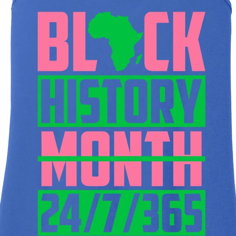 Black History 365 Gift Ladies Essential Tank