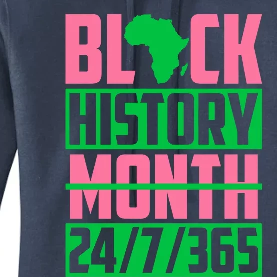 Black History 365 Gift Women's Pullover Hoodie