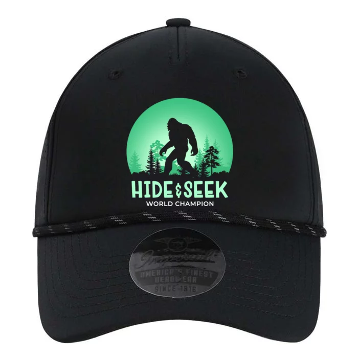 Bigfoot Hide And Seek World Champion Funny Sasquatch Cool Gift Performance The Dyno Cap