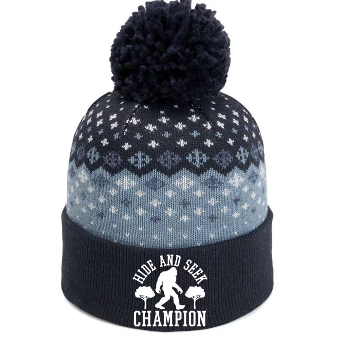 Bigfoot Hide And Seek Champion The Baniff Cuffed Pom Beanie