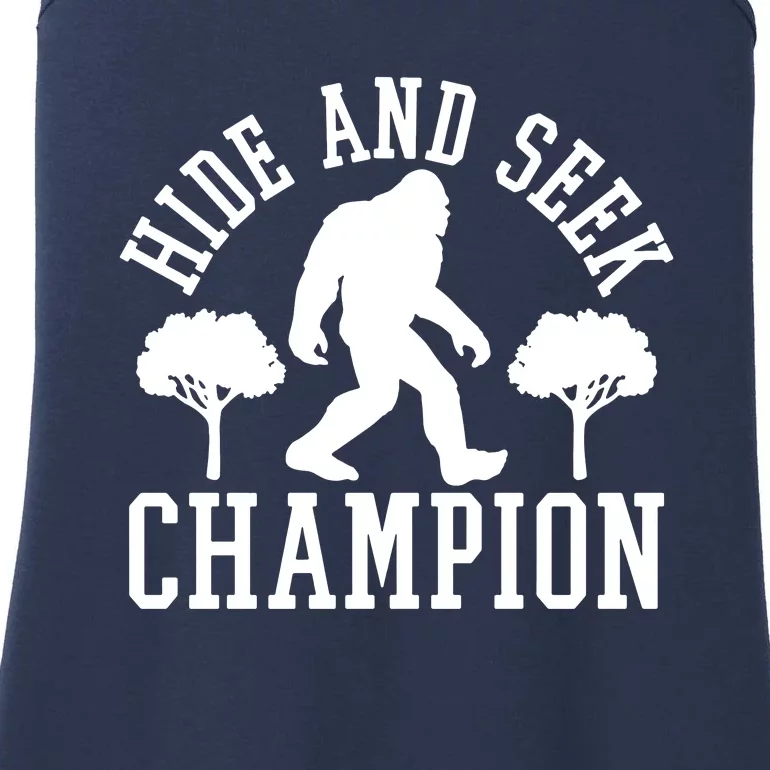 Bigfoot Hide And Seek Champion Ladies Essential Tank