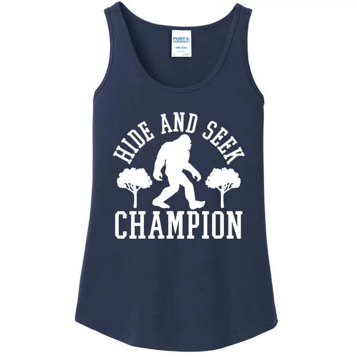 Bigfoot Hide And Seek Champion Ladies Essential Tank