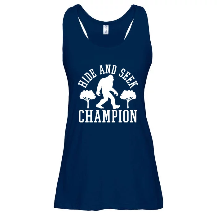 Bigfoot Hide And Seek Champion Ladies Essential Flowy Tank