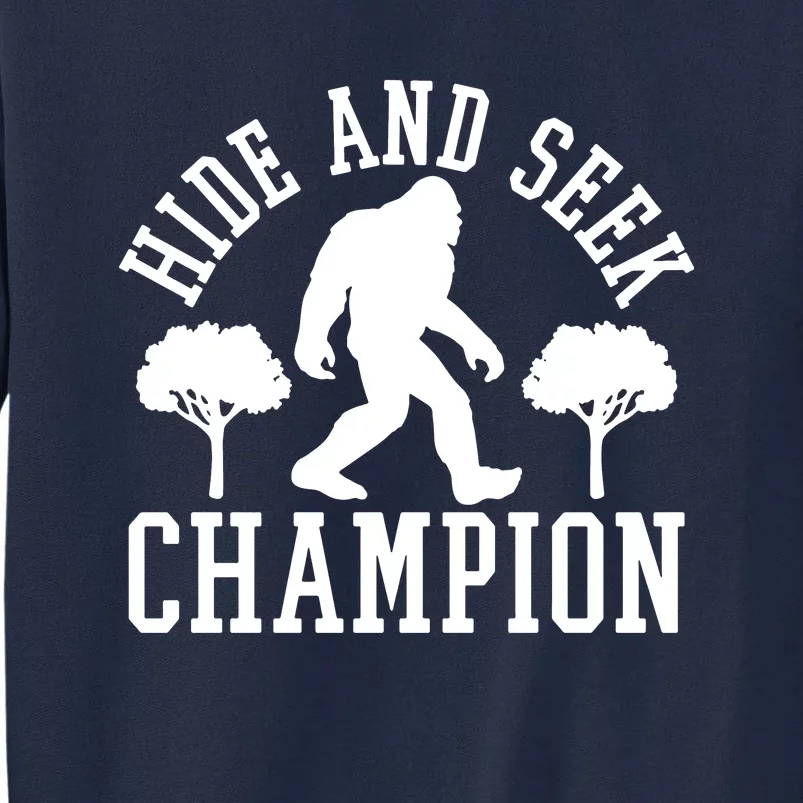 Bigfoot Hide And Seek Champion Tall Sweatshirt