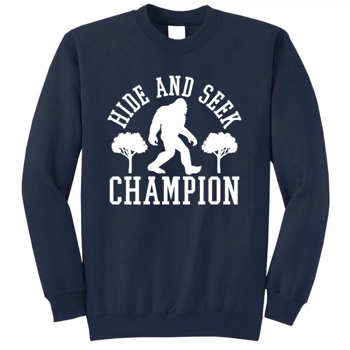 Bigfoot Hide And Seek Champion Tall Sweatshirt