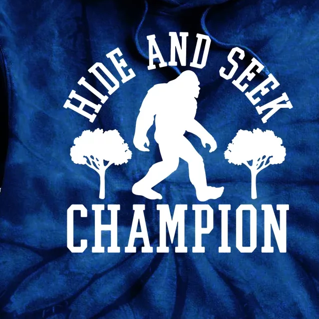 Bigfoot Hide And Seek Champion Tie Dye Hoodie