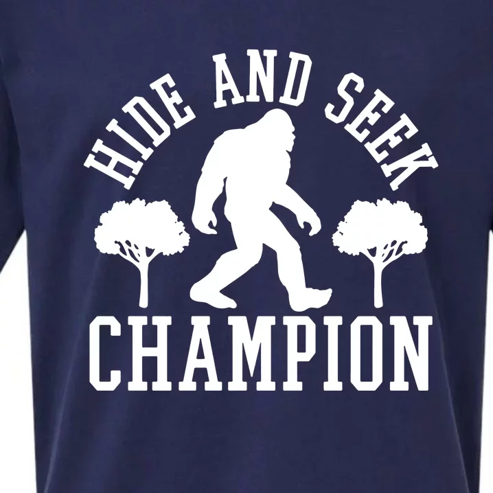 Bigfoot Hide And Seek Champion Sueded Cloud Jersey T-Shirt