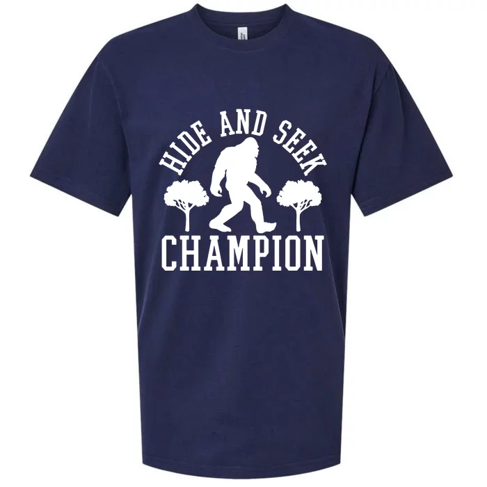 Bigfoot Hide And Seek Champion Sueded Cloud Jersey T-Shirt