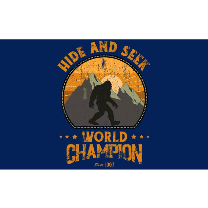 Bigfoot Hide And Seek Bigfoot Hide And Seek Champion Bumper Sticker