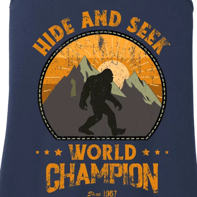 Bigfoot Hide And Seek Bigfoot Hide And Seek Champion Ladies Essential Tank