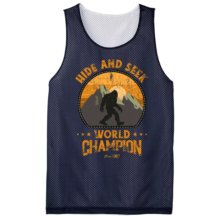 Bigfoot Hide And Seek Bigfoot Hide And Seek Champion Mesh Reversible Basketball Jersey Tank