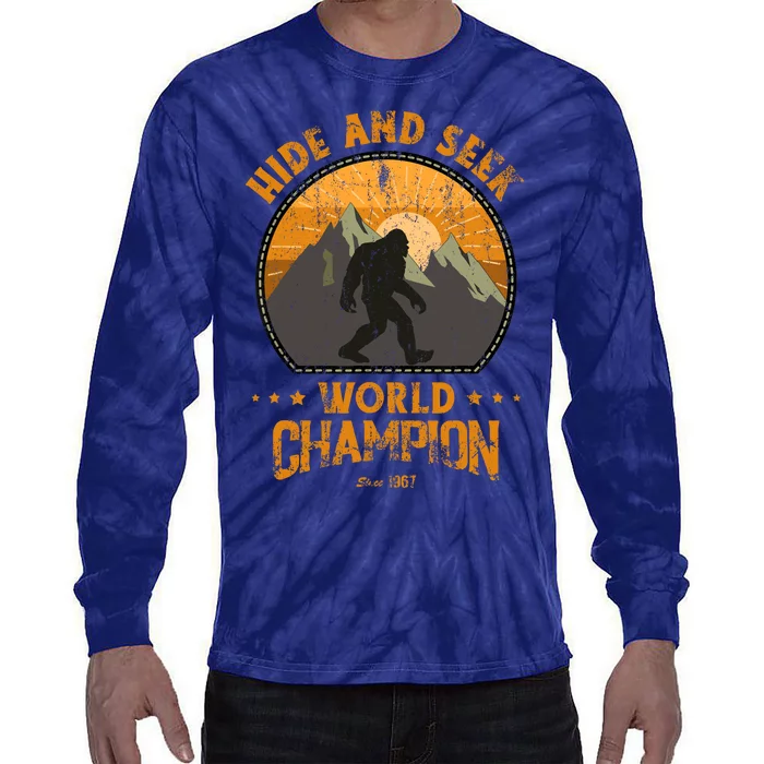 Bigfoot Hide And Seek Bigfoot Hide And Seek Champion Tie-Dye Long Sleeve Shirt