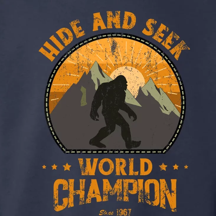 Bigfoot Hide And Seek Bigfoot Hide And Seek Champion Toddler Hoodie