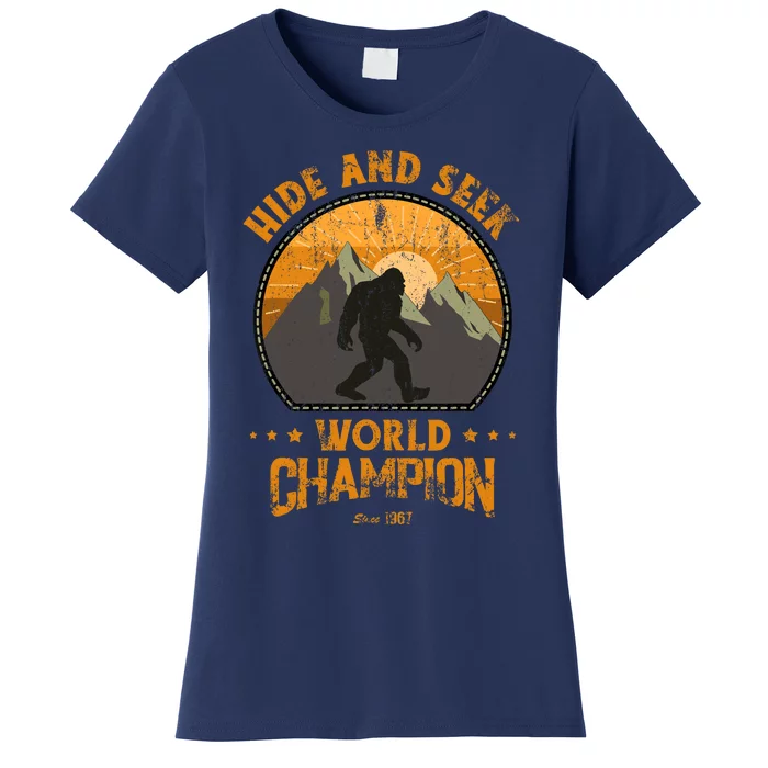 Bigfoot Hide And Seek Bigfoot Hide And Seek Champion Women's T-Shirt