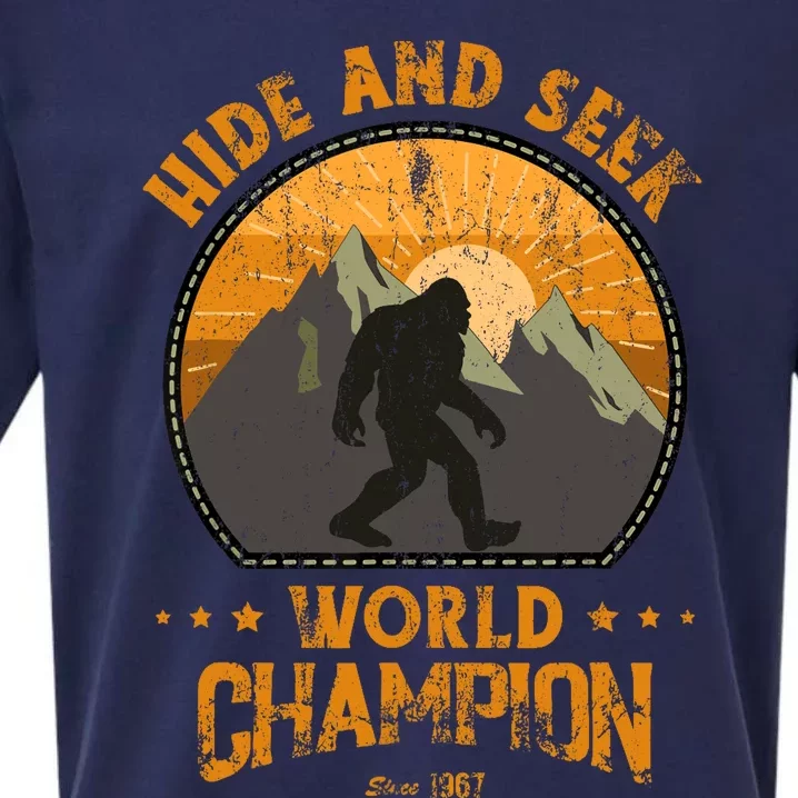 Bigfoot Hide And Seek Bigfoot Hide And Seek Champion Sueded Cloud Jersey T-Shirt