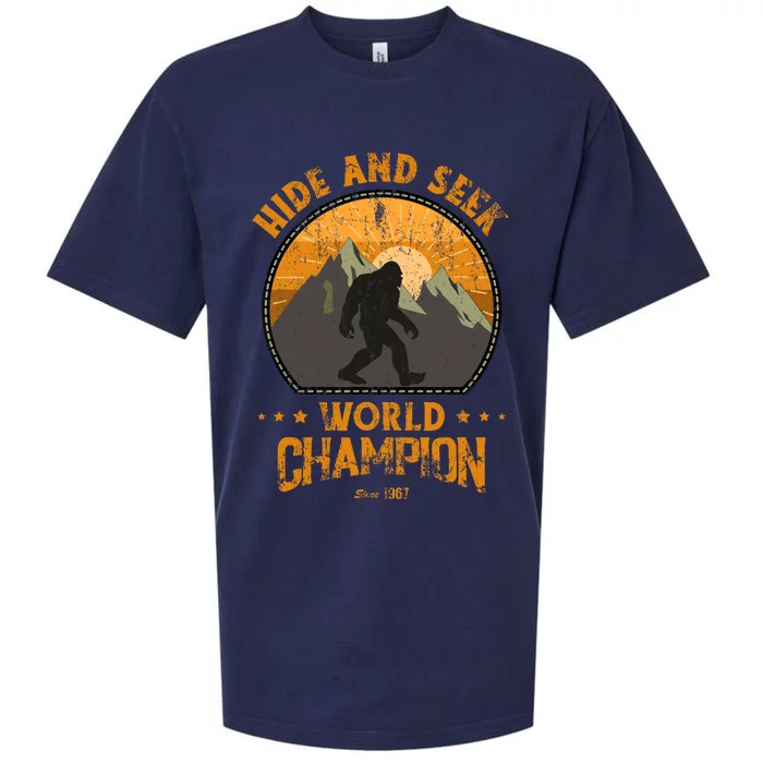 Bigfoot Hide And Seek Bigfoot Hide And Seek Champion Sueded Cloud Jersey T-Shirt