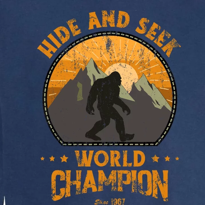 Bigfoot Hide And Seek Bigfoot Hide And Seek Champion Garment-Dyed Sweatshirt