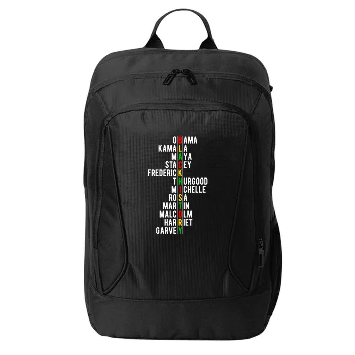 Black History Afro America Juneteenth Since 1865 Gift City Backpack