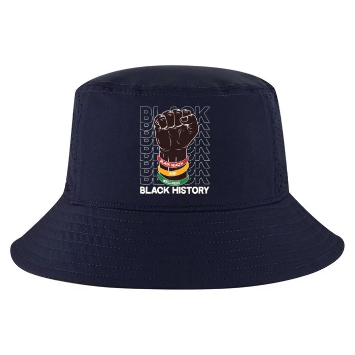 Black Health And Wellness Black History Cool Comfort Performance Bucket Hat