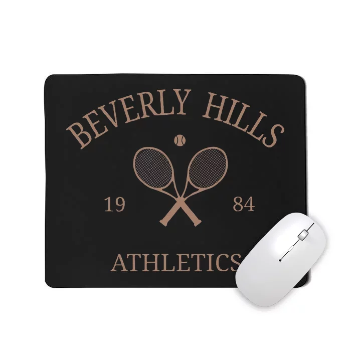 Beverly Hills Athletics California Tennis Club 90s Preppy Mousepad