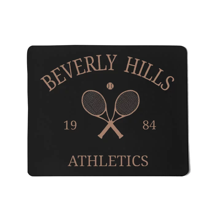 Beverly Hills Athletics California Tennis Club 90s Preppy Mousepad