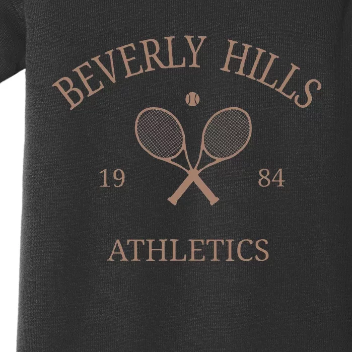 Beverly Hills Athletics California Tennis Club 90s Preppy Baby Bodysuit