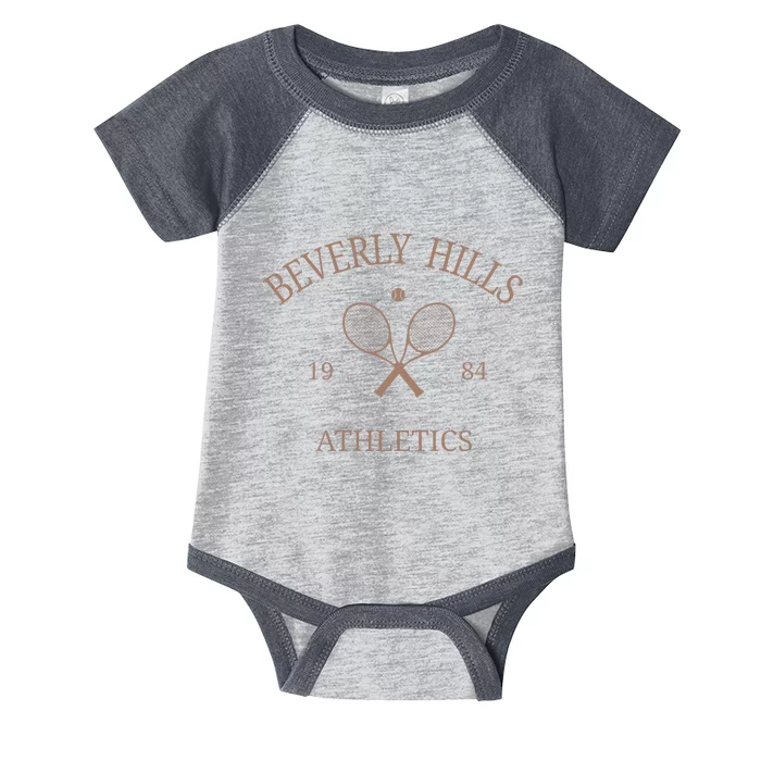 Beverly Hills Athletics California Tennis Club 90s Preppy Infant Baby Jersey Bodysuit