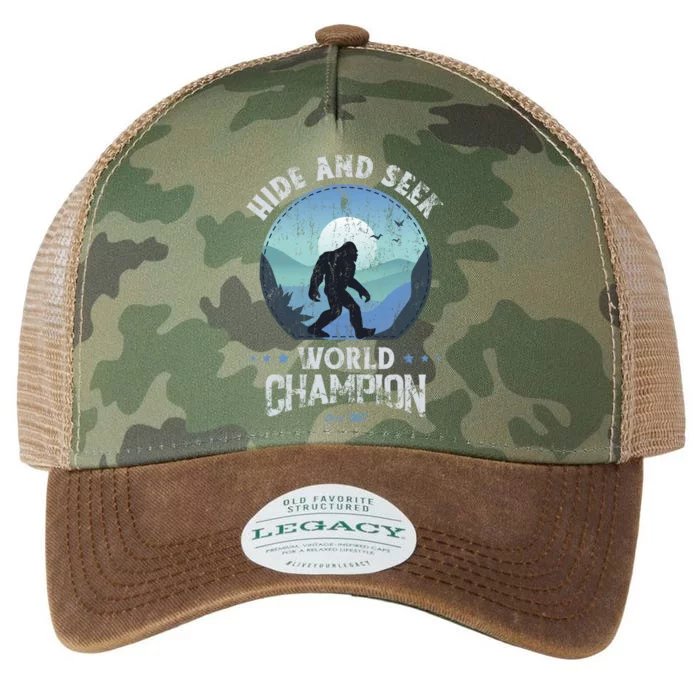 Bigfoot Hide And Seek Bigfoot Hide And Seek Champion Legacy Tie Dye Trucker Hat