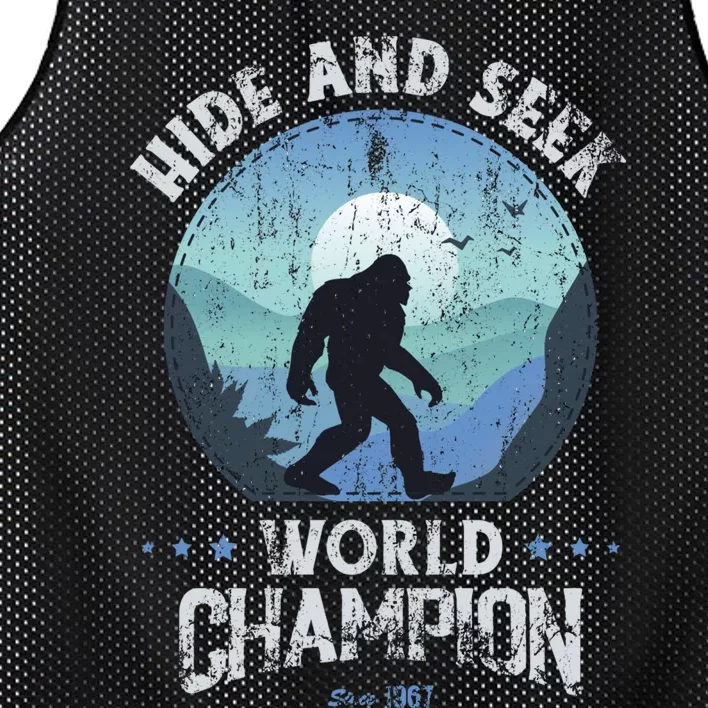 Bigfoot Hide And Seek Bigfoot Hide And Seek Champion Mesh Reversible Basketball Jersey Tank