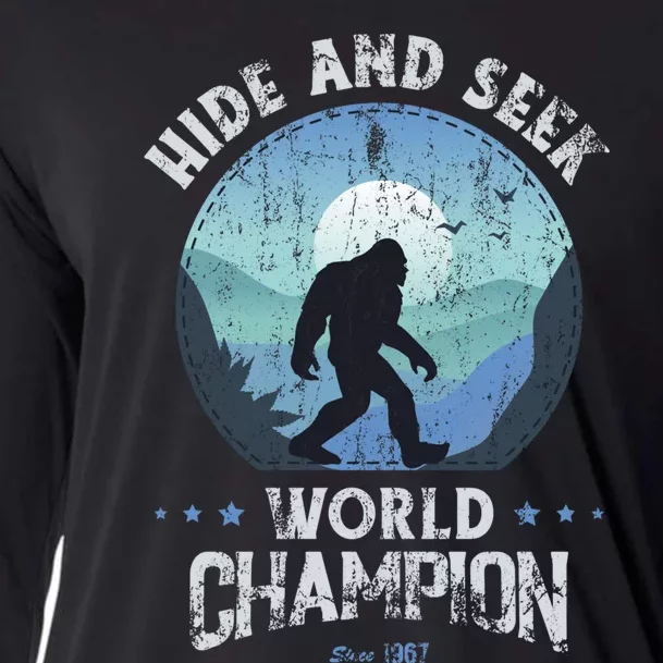 Bigfoot Hide And Seek Bigfoot Hide And Seek Champion Cooling Performance Long Sleeve Crew