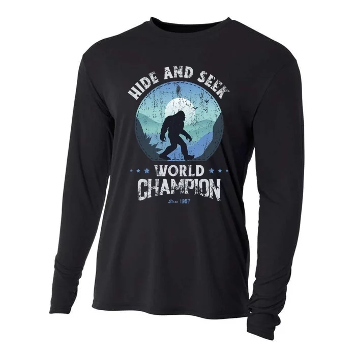 Bigfoot Hide And Seek Bigfoot Hide And Seek Champion Cooling Performance Long Sleeve Crew