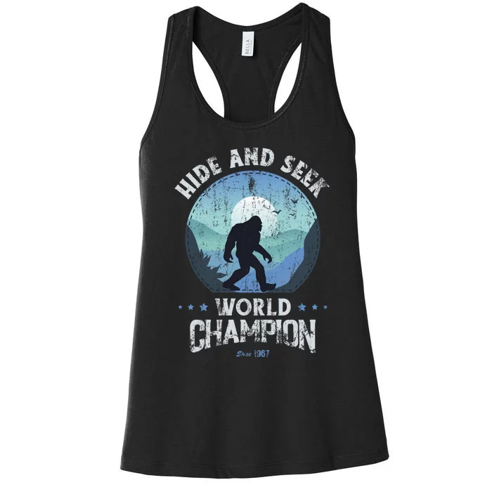 Bigfoot Hide And Seek Bigfoot Hide And Seek Champion Women's Racerback Tank