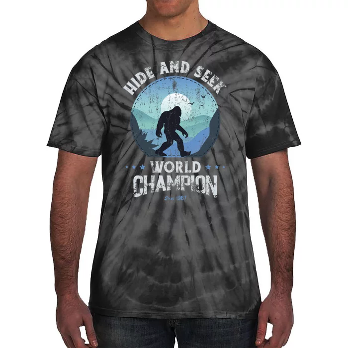 Bigfoot Hide And Seek Bigfoot Hide And Seek Champion Tie-Dye T-Shirt