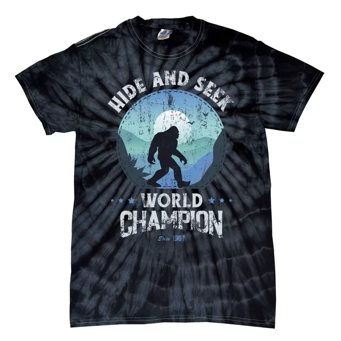 Bigfoot Hide And Seek Bigfoot Hide And Seek Champion Tie-Dye T-Shirt