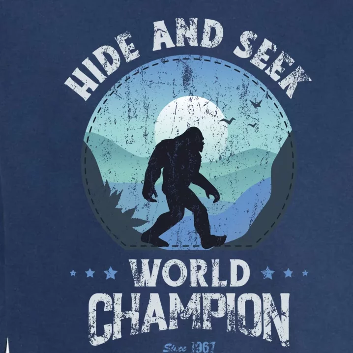 Bigfoot Hide And Seek Bigfoot Hide And Seek Champion Garment-Dyed Sweatshirt