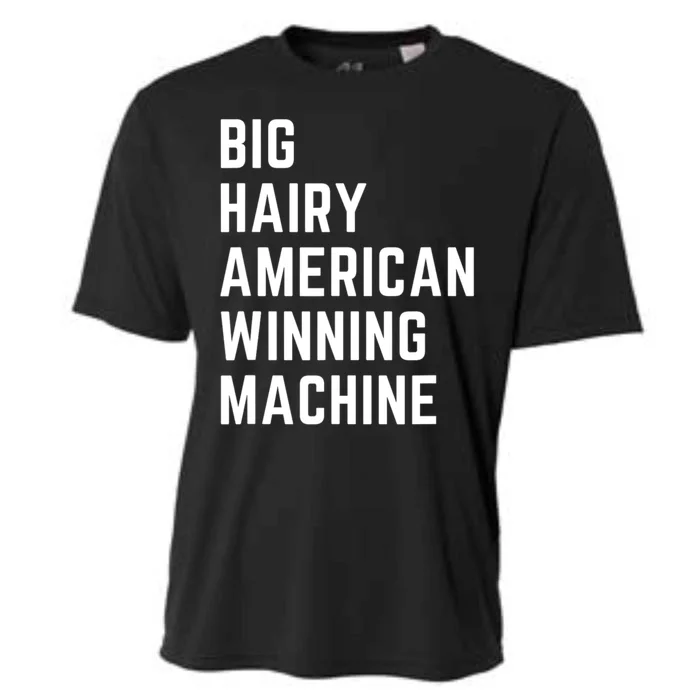 Big Hairy American Winning Machine Cooling Performance Crew T-Shirt