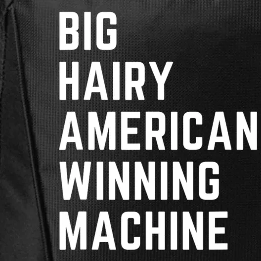 Big Hairy American Winning Machine City Backpack