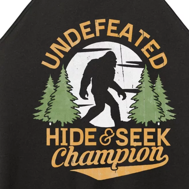 Bigfoot Hide And Seek Champion Sasquatch Stuff Women’s Perfect Tri Rocker Tank