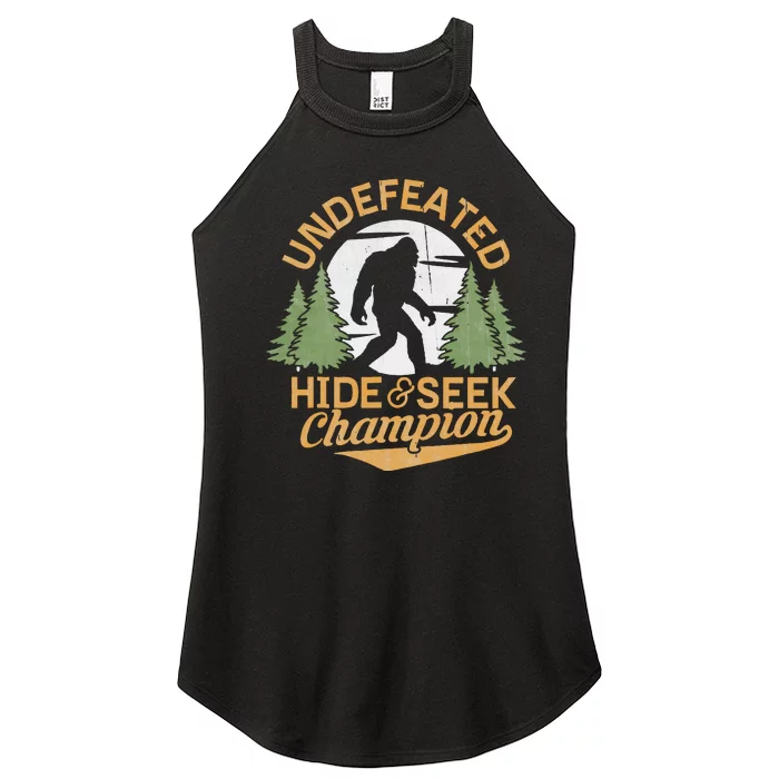 Bigfoot Hide And Seek Champion Sasquatch Stuff Women’s Perfect Tri Rocker Tank