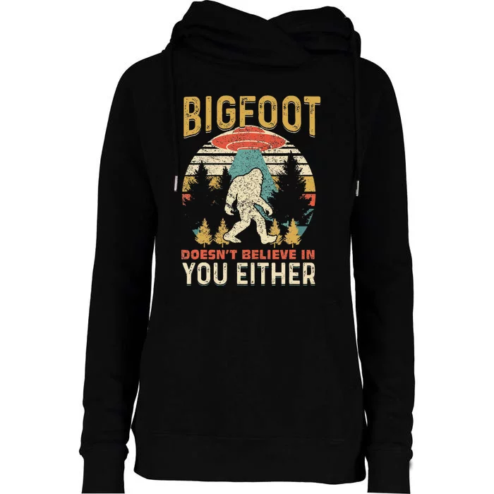 Bigfoot Hide And Seek World Champion Sasquatch Men Womens Funnel Neck Pullover Hood