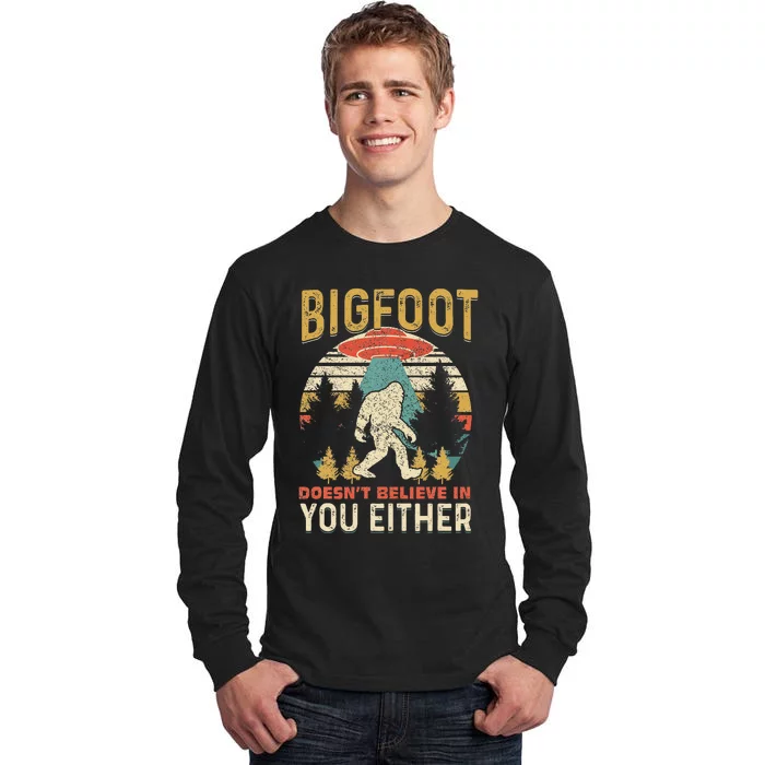 Bigfoot Hide And Seek World Champion Sasquatch Men Tall Long Sleeve T-Shirt