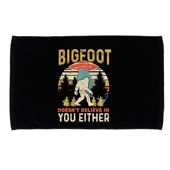 Bigfoot Hide And Seek World Champion Sasquatch Men Microfiber Hand Towel