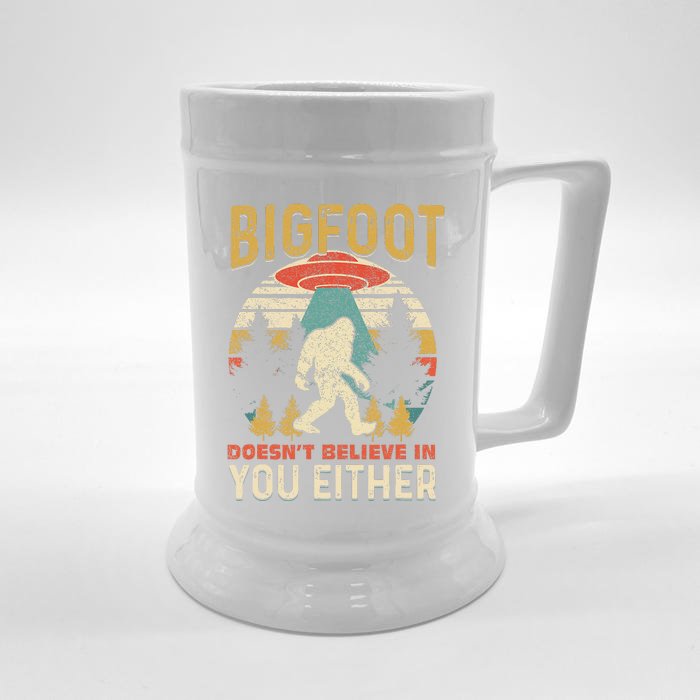 Bigfoot Hide And Seek World Champion Sasquatch Men Front & Back Beer Stein