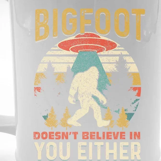 Bigfoot Hide And Seek World Champion Sasquatch Men Front & Back Beer Stein