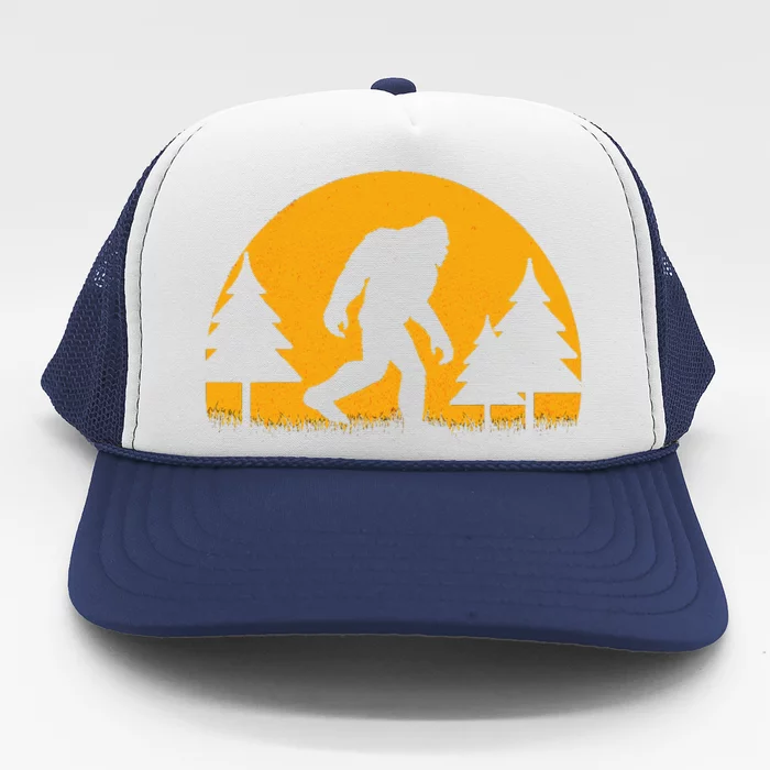 BigFoot Hide And Seek Champion Funny Halloween Trucker Hat