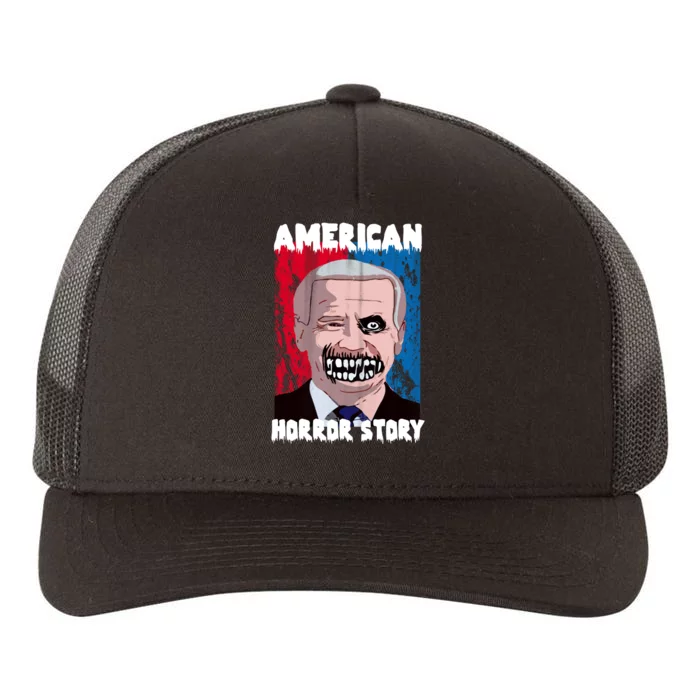 Biden Horror American Zombie Story Halloween Yupoong Adult 5-Panel Trucker Hat