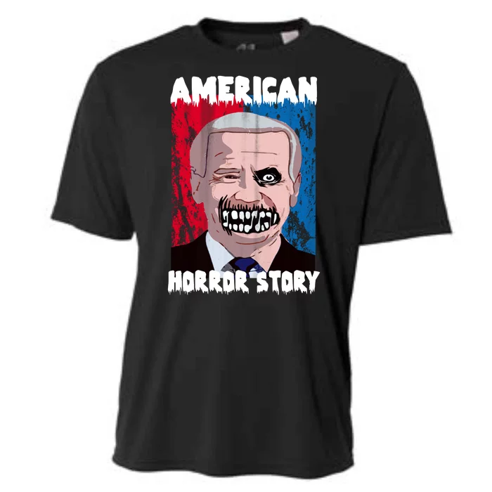 Biden Horror American Zombie Story Halloween Cooling Performance Crew T-Shirt