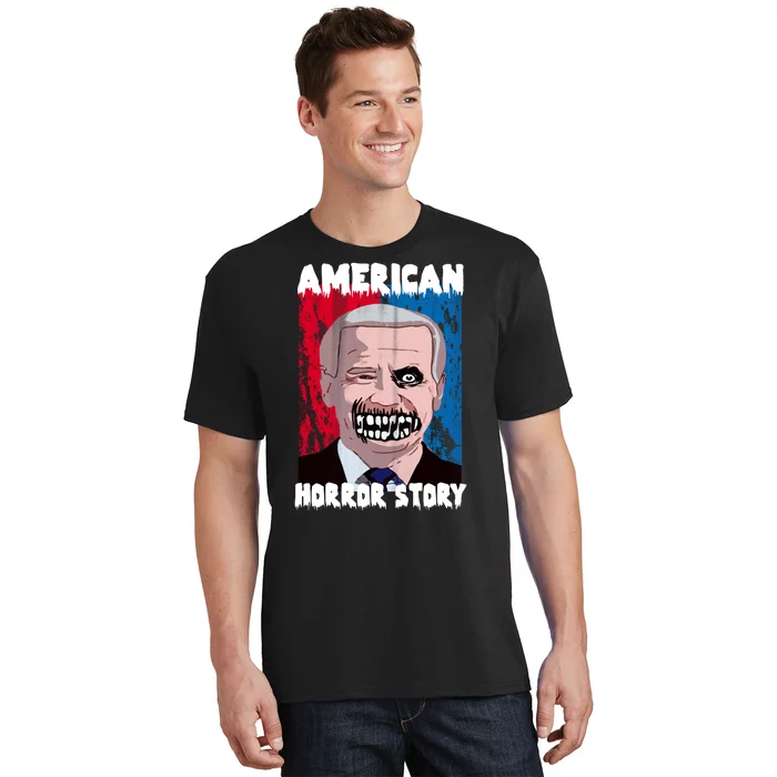 Biden Horror American Zombie Story Halloween T-Shirt