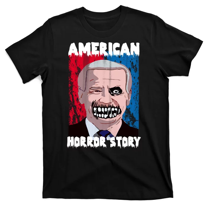 Biden Horror American Zombie Story Halloween T-Shirt