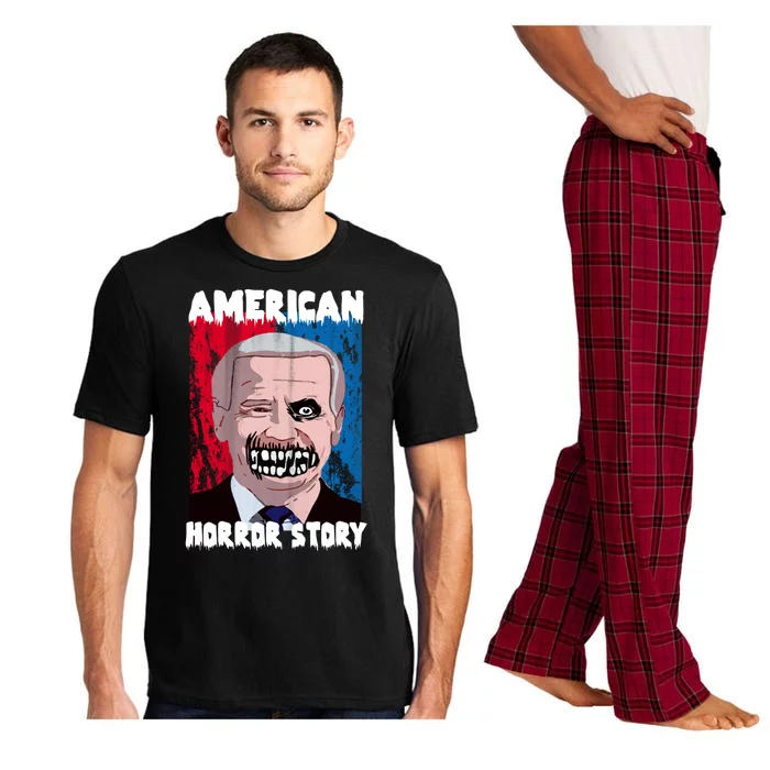 Biden Horror American Zombie Story Halloween Pajama Set